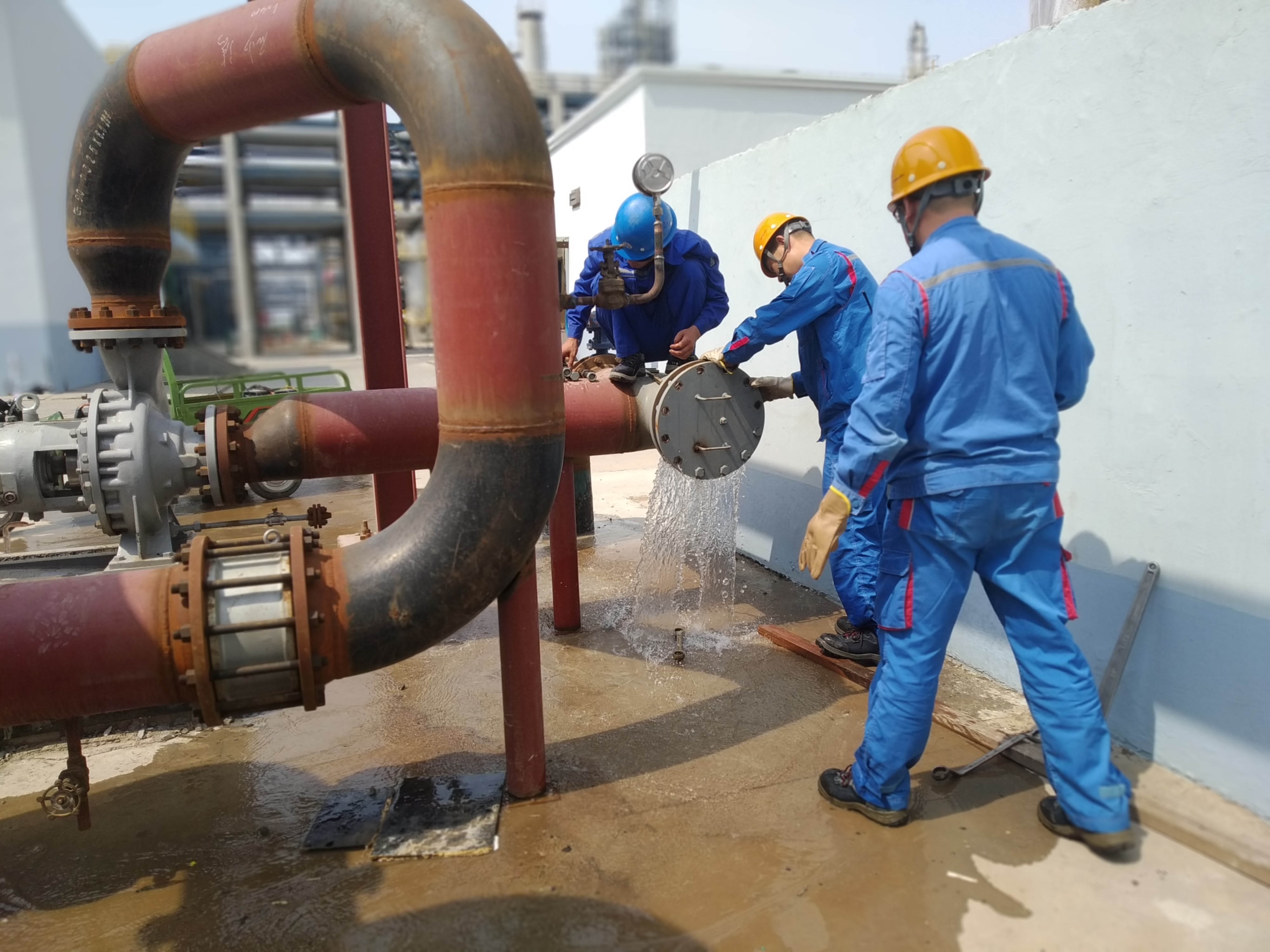 山東省某石化廠(chǎng)水循環(huán)處理項(xiàng)目